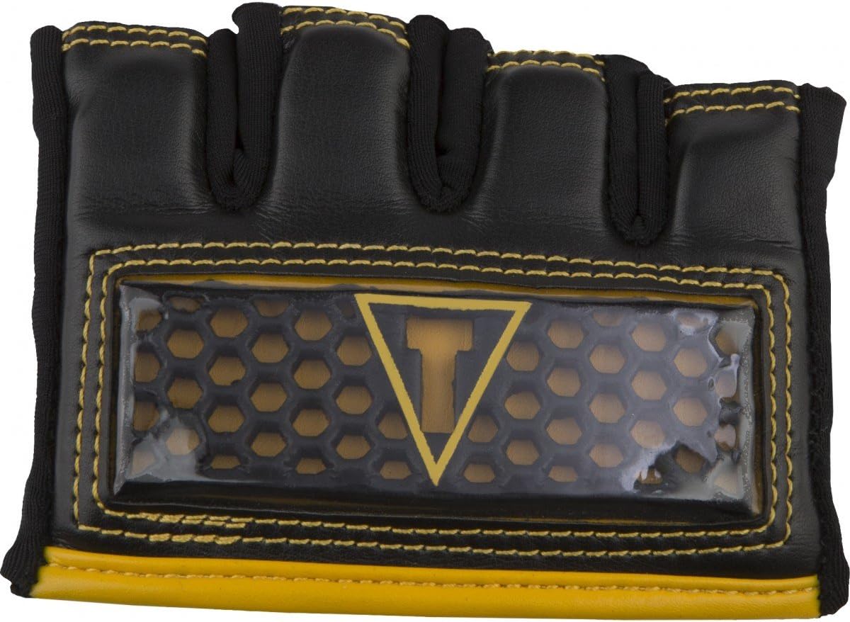 Title Boxing Hexicomb Tech Knuckle Guards, Black/Yellow, Large : Sports & Outdoors