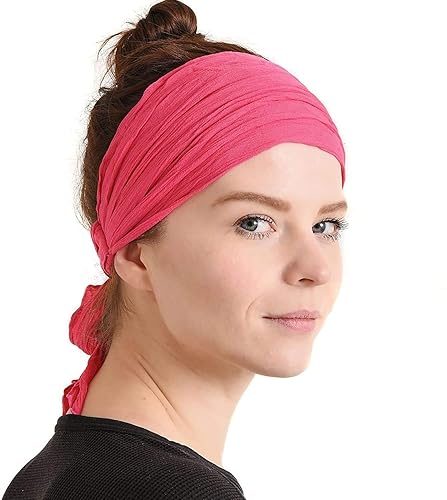 CHARM Womens Pirate Headband Headwrap Turban Head Scarf, Pirate
