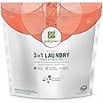 Grab Green 3-in-1 Laundry Detergent Pods, 132 Count, Gardenia Scent, Plant and Mineral Based, Superior Cleaning Power, Stain Remover, Brightens Clothes