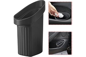 BMZX Car Trash Can Trash Bin, Accessories for Interior Mini Garbage Can, Car Door Trash Can,Multifunctional Organizers and St