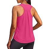 XIEERDUO Tank Top for Women Racerback Sleeveless Workout Tops Loose Fit Yoga Running Gym Shirts for Women
