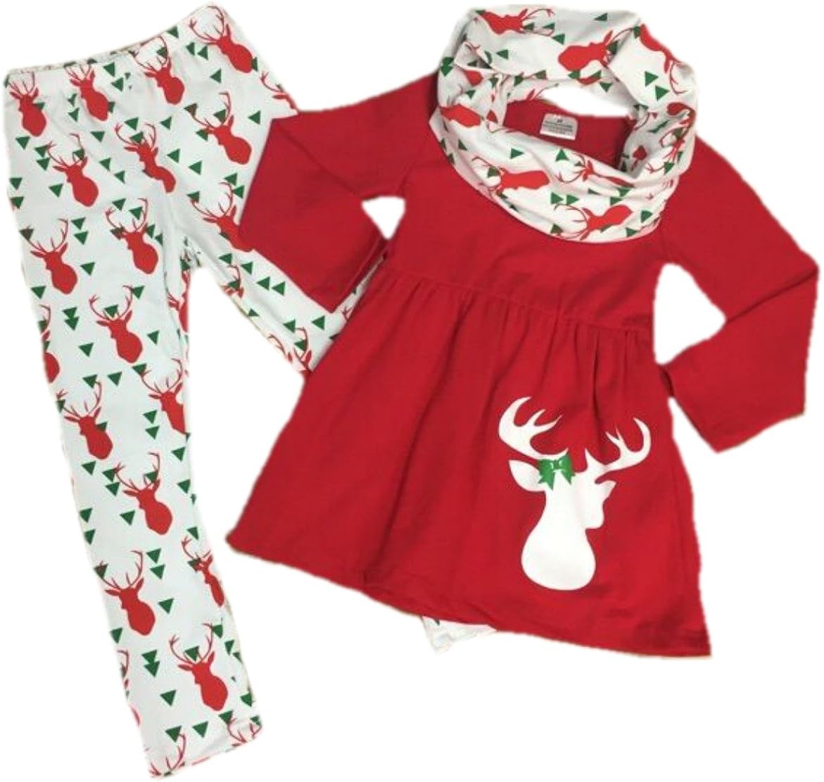 big girl christmas outfits with leggings