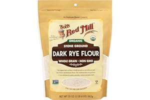 Bob's Red Mill Organic Stone Groun Dark Rye Flour, 20 oz