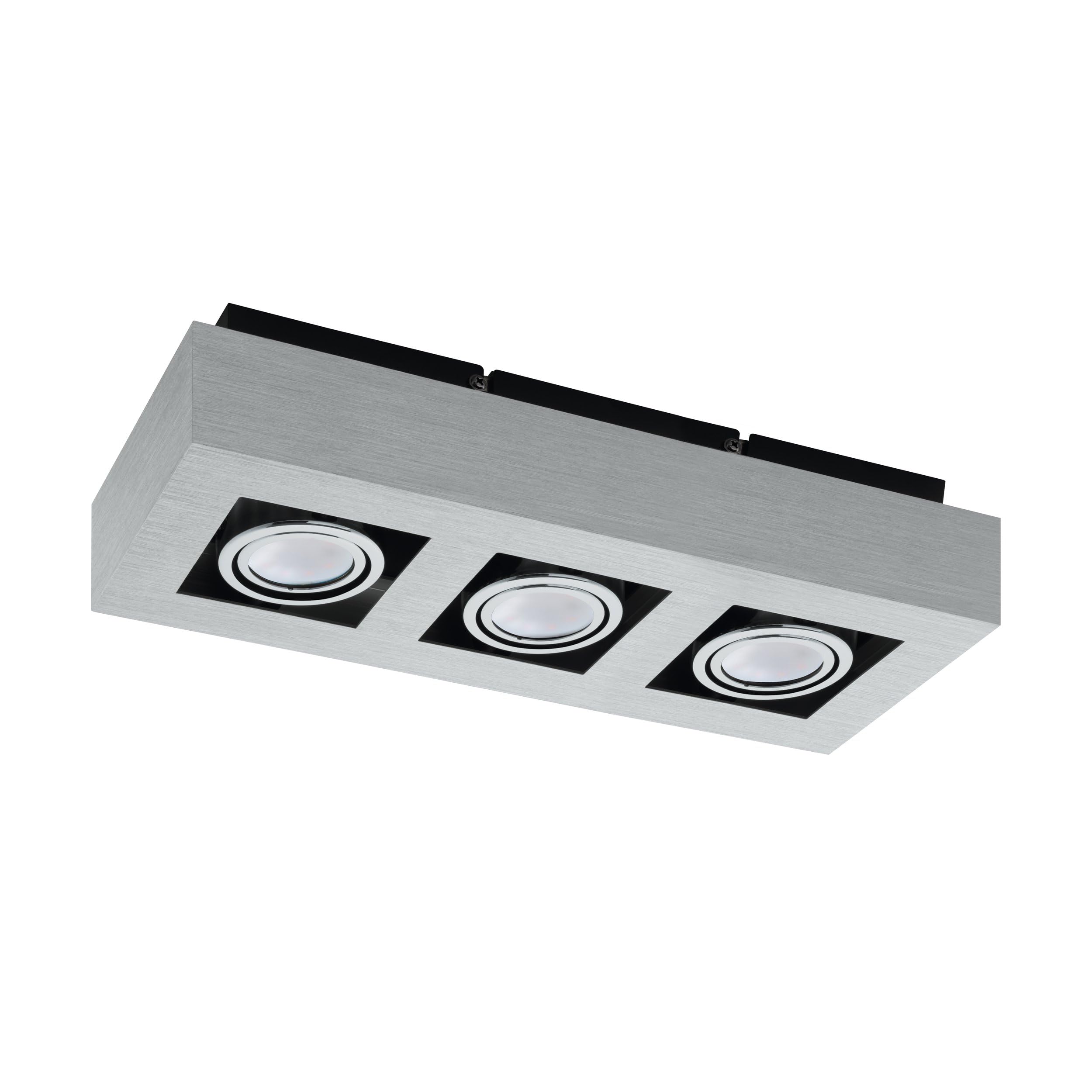 EGLO Loke 3 Light Semi Flush Light