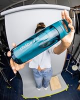 LifeStraw Go Series BPA-Free Water Filter Bottle 22oz Laguna Teal view 3
