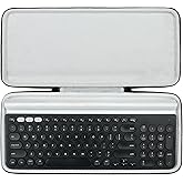 Khanka Hard Travel Case Replacement for Logitech K780 Multi-Device Wireless Keyboard