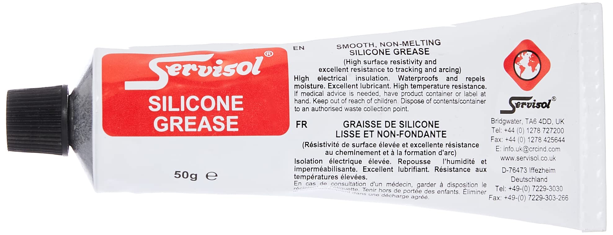 servisol AV-701.143UK Silicone Grease, 50 g