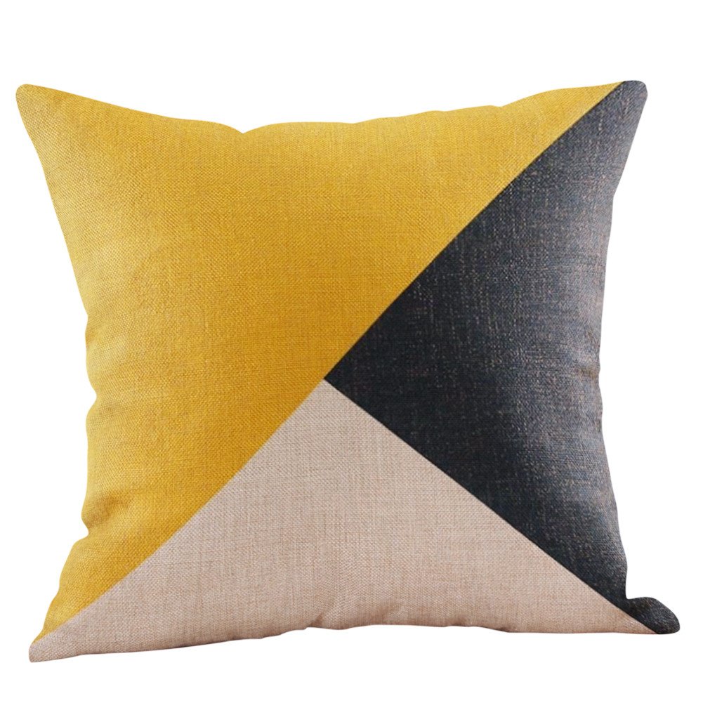 yellow throw pillows clearance