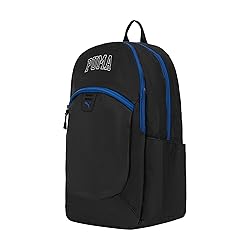 PUMA Unisex Kid's Rally Backpack, Black/Vivid