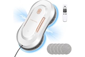 CHOVERY Window Cleaner Robot with Dual Water Spray Window Cleaning Robot Window Cleaner with Automatic Water Spray Window Was