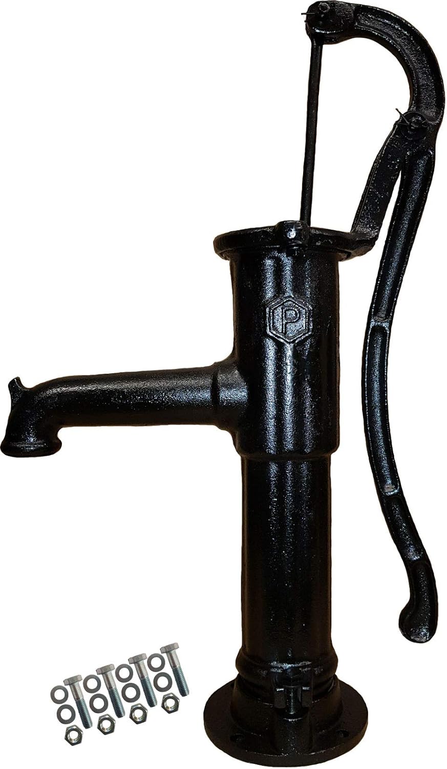 Schlichte Schwengelpumpe Typ75 - “komplett“ – auch als Gartenpumpe Handpumpe Wasserpumpe Brunnenpumpe Handschwengelpumpe für Garten Brunnen oder Regentonne bekannt !