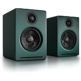 Audioengine A2+ Desktop 24 Bit Limited Edition Wireless Bluetooth Desktop Speakers - 60W Computer Speakers for Music and Gaming Accessories