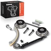 A-Premium Engine Timing Chain Kit W/VVT Sprocket &amp; Tensioner 2.2L 2.4L | Compatible with 2009-2017 Chevy Equinox, Malibu, Impala &amp; GMC &amp; Pontiac G5 &amp; Buick Verano, LaCrosse, Regal &amp; More, DOHC
