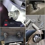 Jttxiu 356 Pcs Cotter Pins R Clips Assortment Kit Galvanized Steel view 7