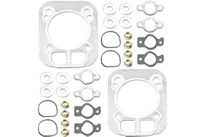 Vkinman 2 Pack 32-841-02-S Engines Cylinder Head Gasket Kit, Replacement for Kohler SV710 SV715 KT610 KT620 KT715 KT725 KT730 KT735 KT740, Replaces 32 841 02S 3284102S