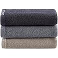 rsmon Cotton Gym Towels 35"x12",(Pack of 3) Gym, Training, Fitness, Running Towel Cotton Towel