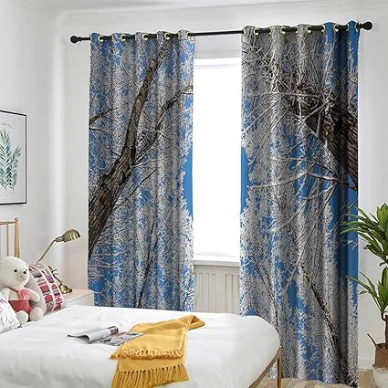 Amazon Com Winter Decorations Curtains For Living Room Heart