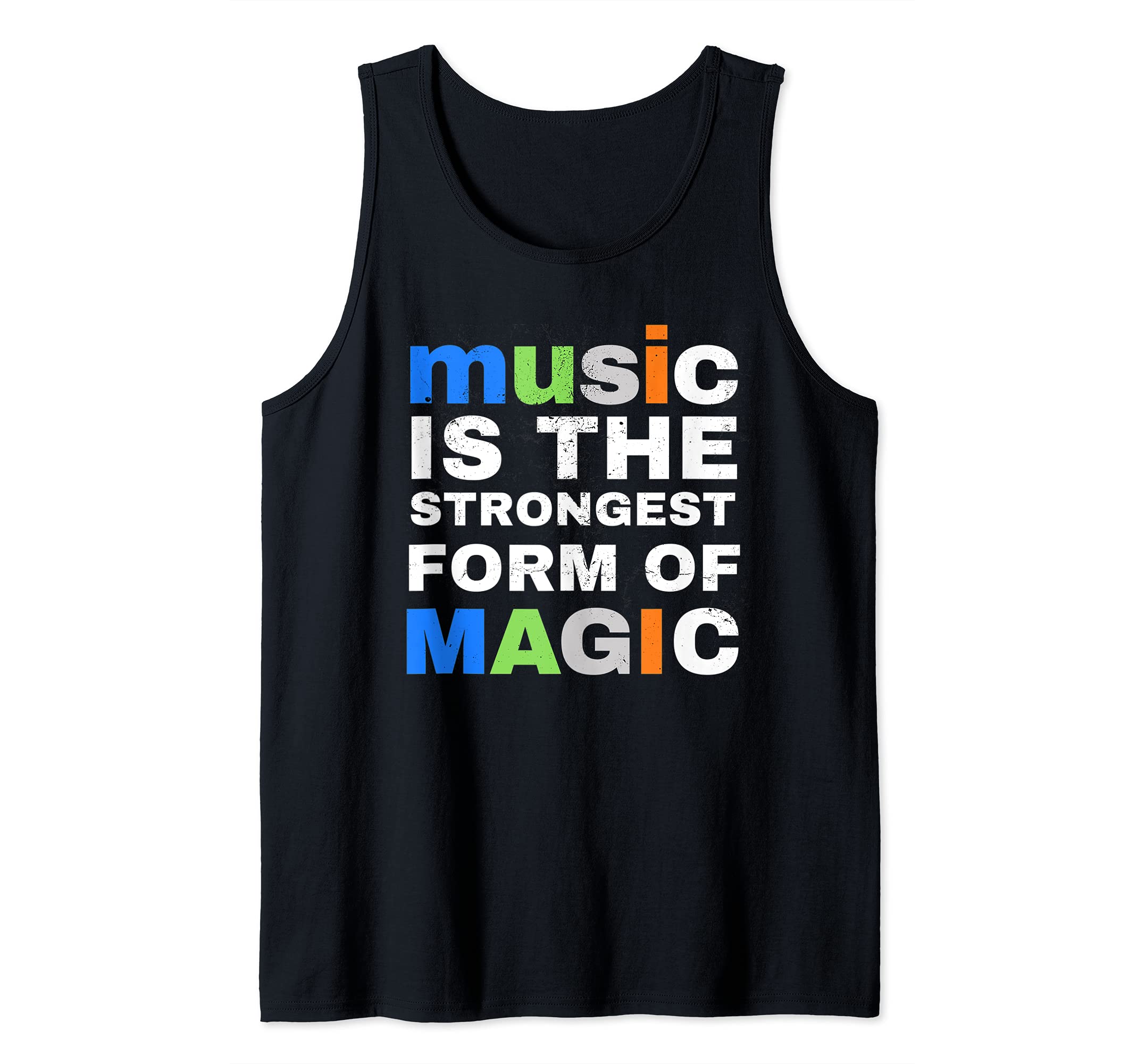 Music Magic Band Group Solo Musician Guitar Piano Is Special Tank Top