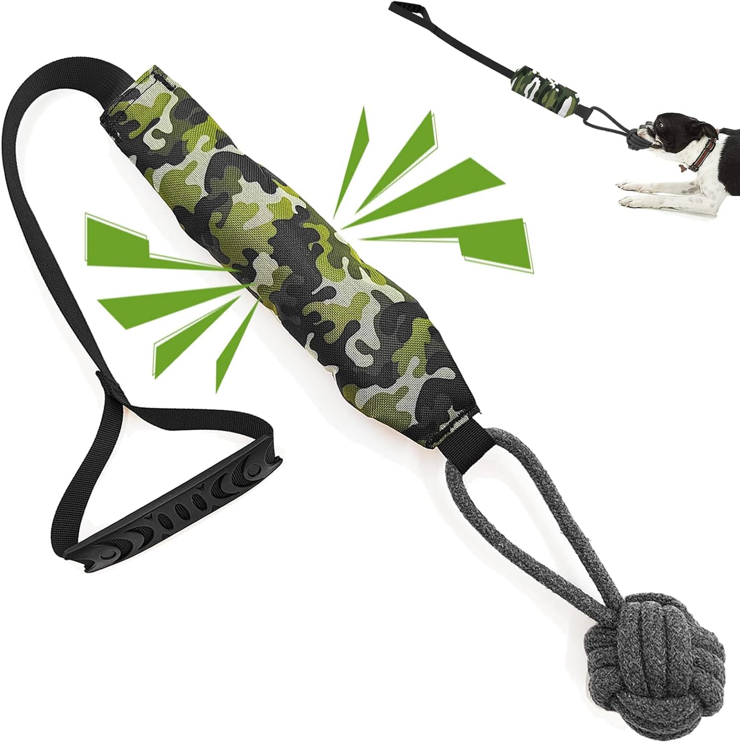 Duuclume Dog Squeaky Toys & Interactive Tug Rope Toys for Medium Dogs - Indestructible & Durable for Aggressive Chewers & Boredom Chew Teething — image 1