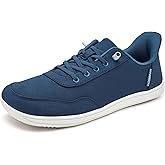 HOBIBEAR Womens Mens Hands Free Slip On Sneakers Comfort Wide Minimalist Barefoot Canvas Shoes