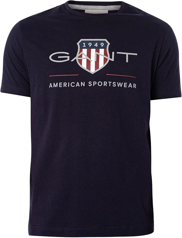 REG ARCHIVE SHIELD SS T-SHIRT, T-shirt Uomo, Blu ( EVENING BLUE ), L