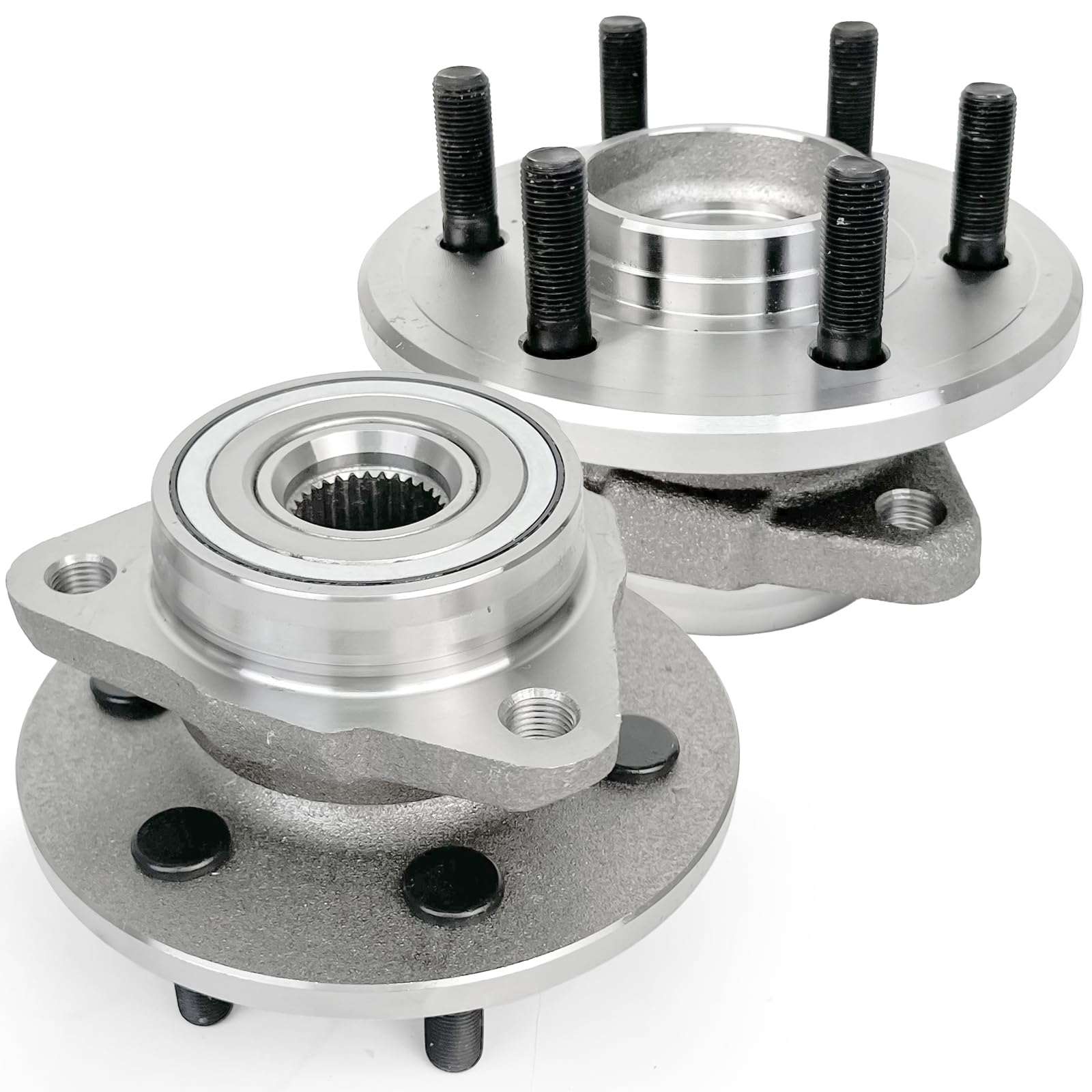 Pair 515007 Front Wheel Bearing Hub Assembly