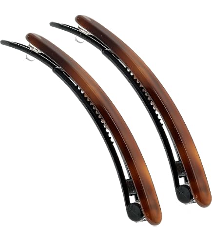 Amazon.com : France Luxe Bobby Pin Pair on Gold Wire  display picture 3