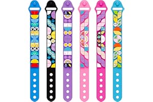MEIEST DOTS Kids Jewelry Craft Bracelet 6 Packs, Sports Bracelet Making Kits, Custom Friendship Wristband