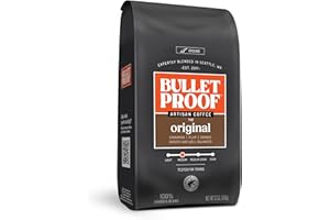 Bulletproof Original Medium Roast Ground Coffee, 12 Ounces, 100% Arabica Coffee, Clean Coffee Tested for Toxins, Packaging May Vary