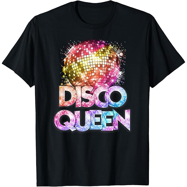 トップス WACK Disco Ball &Dance Theme Print Shirt Amazon.com: Disco Ball Themed Vintage Disco Fever Dancing T