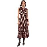 Ulla Johnson Women's Violeta Pleated Sleeveless Midi Dress