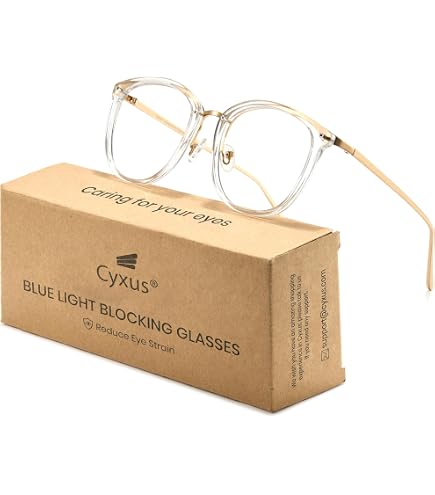 Lunettes Protection Lumière Bleue Cyxus 8137t01cyeu Cyxus Lunettes Anti-luière Bleue, Lunettes Anti-fatigue Oculaire Pour Livho Blue Light Blocking Glasses