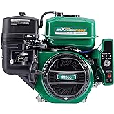 maXpeedingrods 7HP 212cc Gas Engine, Electric Start 4 Stroke OHV | Horizontal Shaft Gasoline Engine, Shaft 3/4" (19mm) Diameter, Shaft 3/16" Keyway for Go-Karts Log Splitters Lawn Mowers
