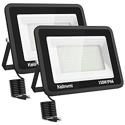 kelinvmi 150W LED Flood Light Outdoor, 900W