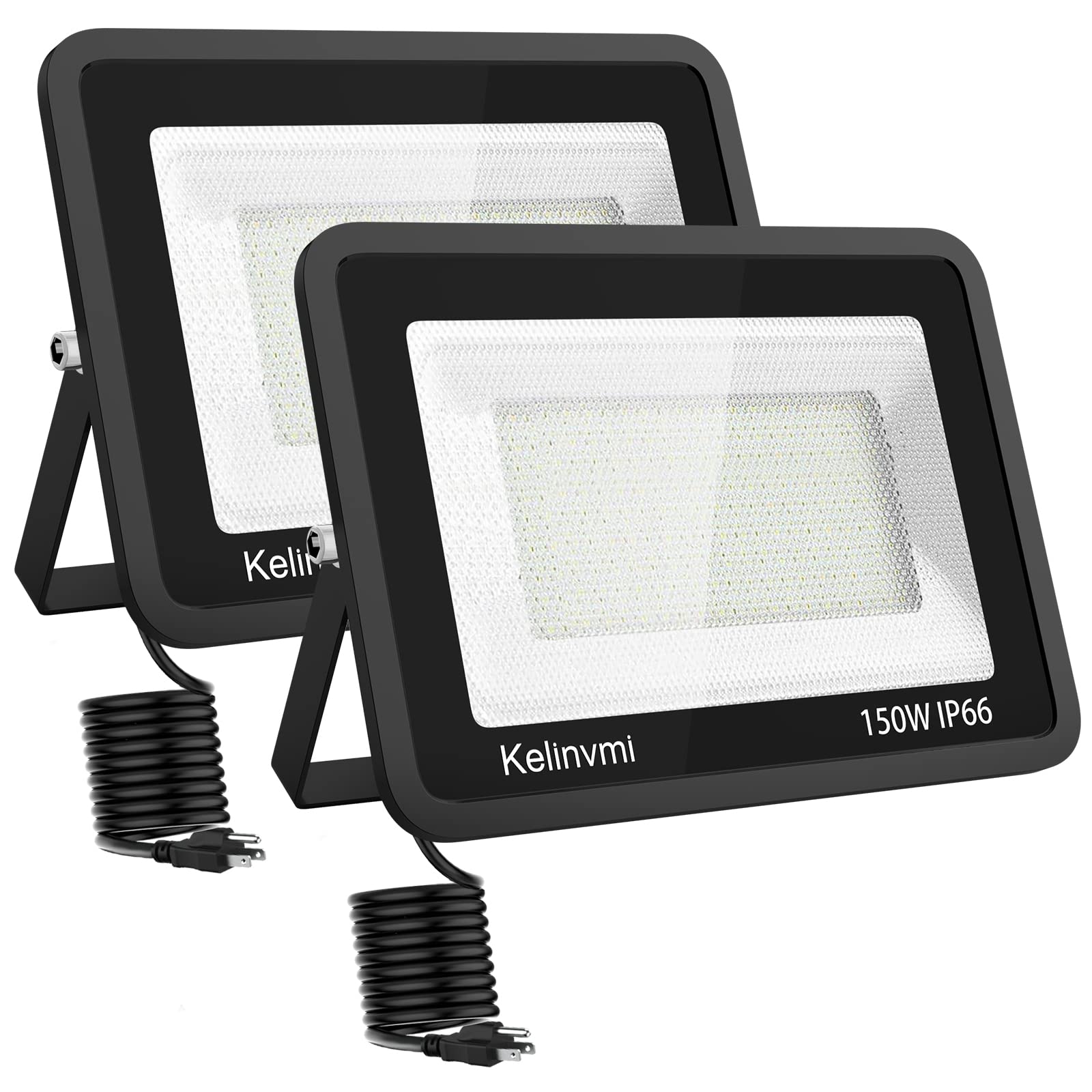 kelinvmi 150W LED Flood Light Outdoor, 900W