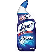 Lysol Toilet Bowl Cleaner, Power, For Cleaning and Disinfecting, Stain Removal, 10x cleaning actions, 710ml