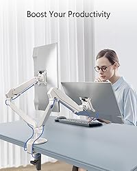 Ergounion Dual Monitor Mount for 2 Screens up to 32