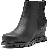 Sorel Women's Joan of Arctic Wedge III Chelsea Boot — Waterproof Leather Wedge Boots