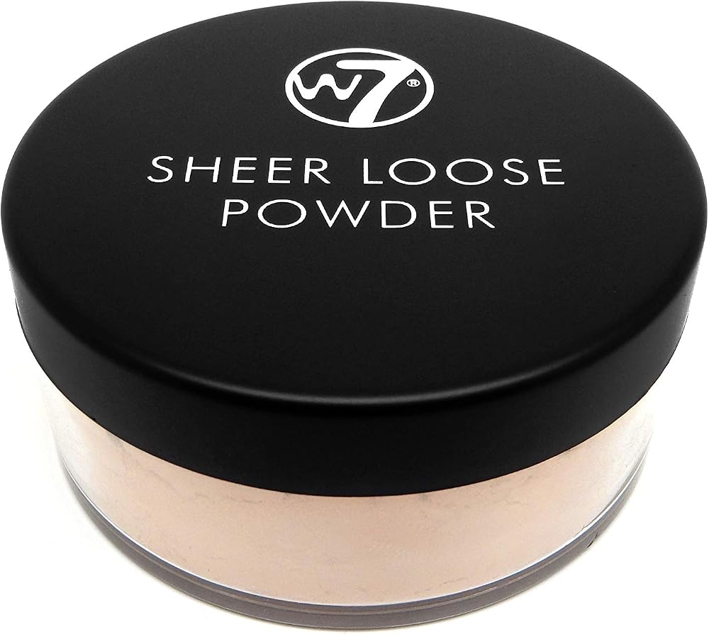 W7 Sheer Loose Powder Display