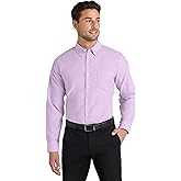 Port Authority Men's Long Sleeve SuperPro Oxford Button-Down Shirt