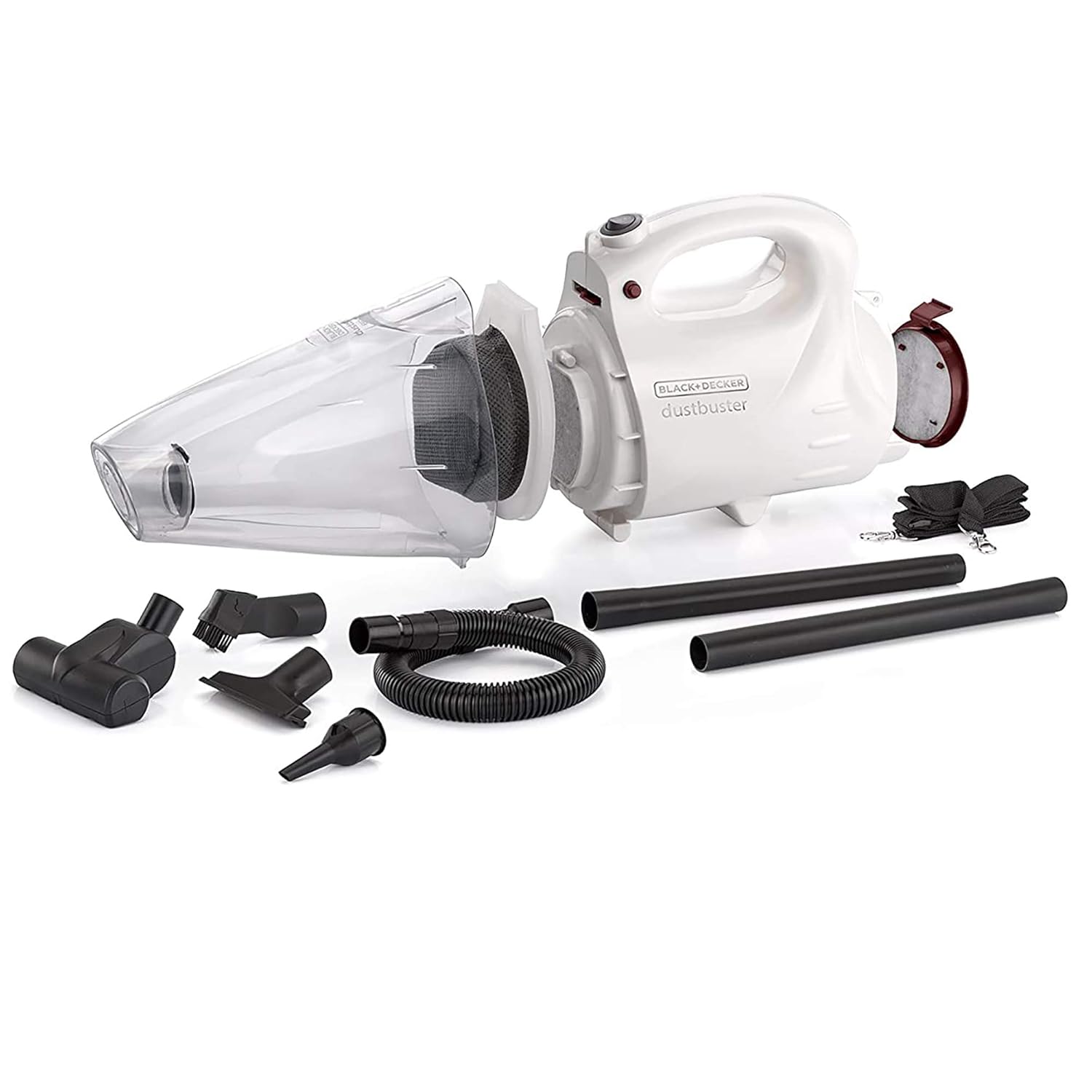BLACK+DECKER VH802 800Watt, 900ml dustbowl,150 Air Watts High Suction