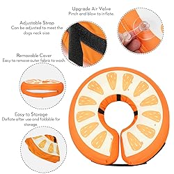 MIDOG Inflatable Dog Cone Collar Alternative After
