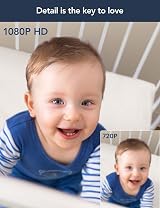 GNCC C1Pro 2K Baby Monitor Night Vision Crying Motion Sound Detection Two-Way view 6