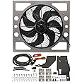 Derale 20161 Jeep Wrangler Direct Fit Electric Fan Kit , Black