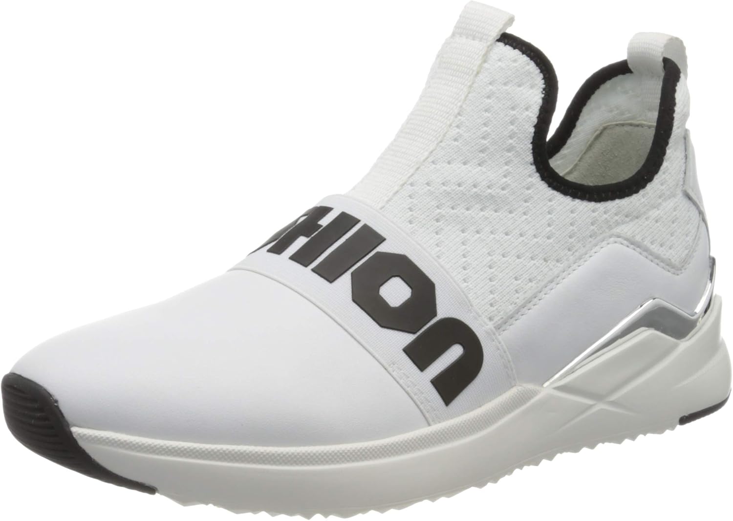 gabor white leather trainers