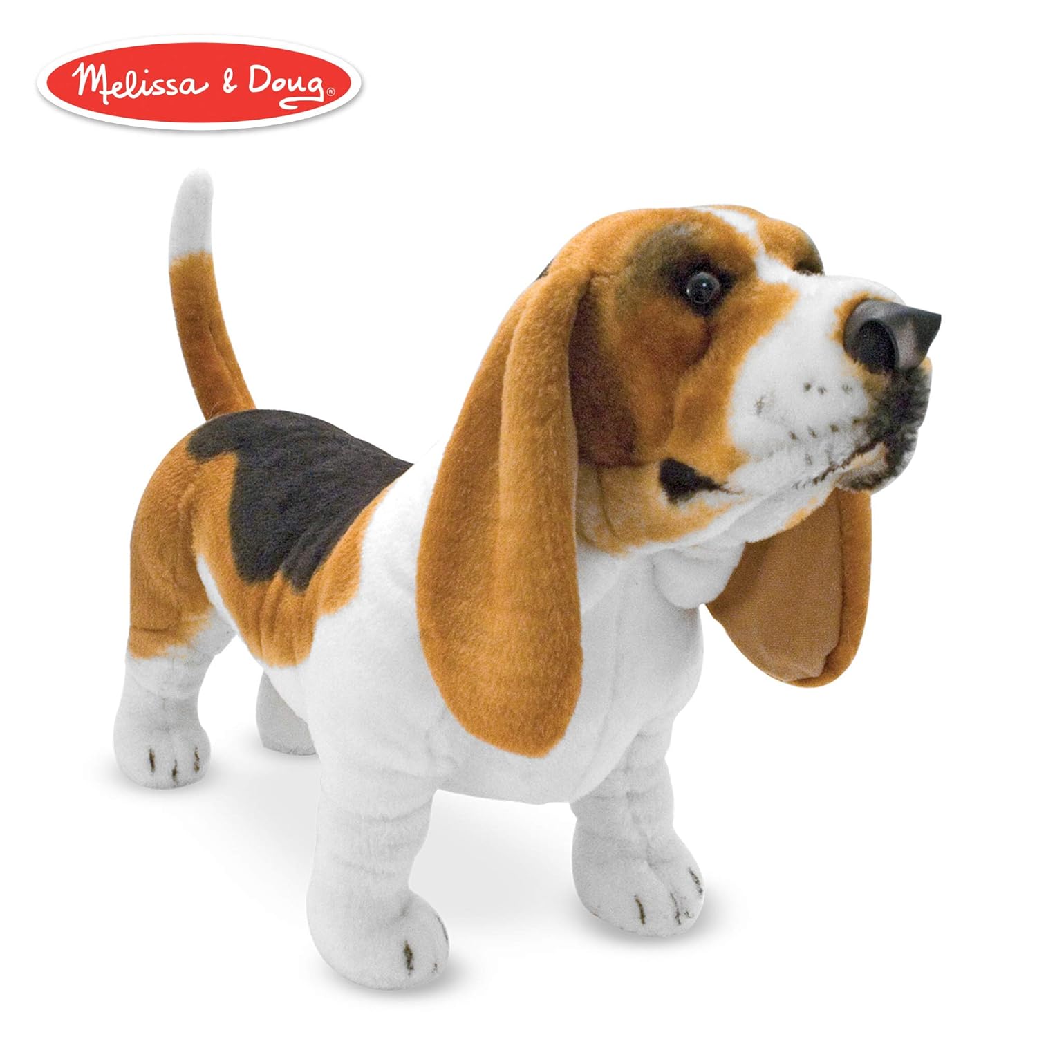 Melissa & Doug Giant Basset Hound Lifelike Stuffed Animal Dog