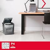 Rexel Optimum Auto Feed+ 50 Sheet Shredder P-4 20L Home Office Black view 4