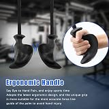 HXD-ERGO Tricep Rope Attachment 36 Inch Non-Slip Handles Cable Pulley view 2