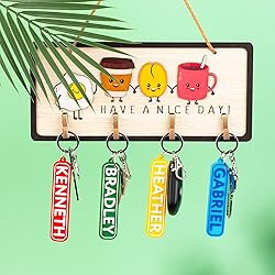 SODWINCO Custom Name Keychain, Luggage Tag, Name