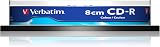 Verbatim CD-R 8cm DataLife Colour 24x Speed 10 Pack Spindle Data Disc view 3